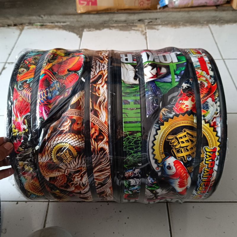 TEBOK PVC DECAL + PION TEBOK DECAL TEBAL DIAMETER 33