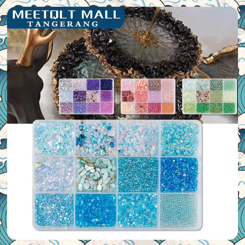 Payet Patahan Resin-Stone Pecah Isian Resin Bahan Craft-Isian Resin Batu Pecah