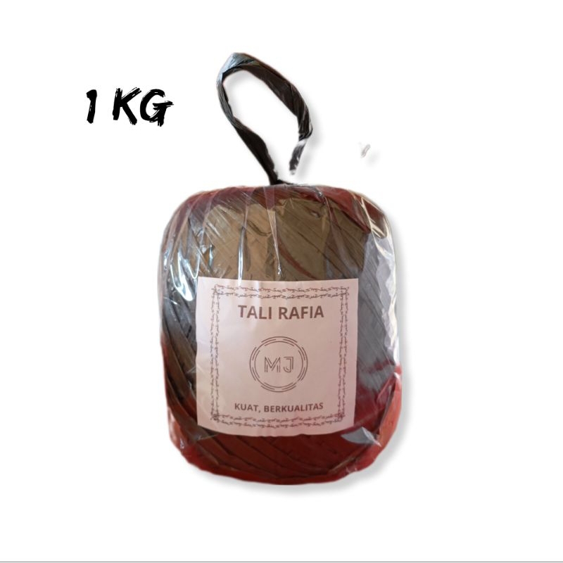 

Tali rafia 1 Kg | Tali Rapia Hitam 1 Kg Full | Tali Plastik Berkualias
