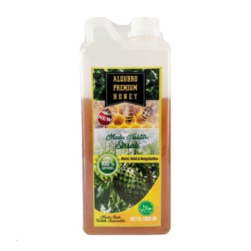 

Madu Nektar Sirsak AL QUBRO 1KG
