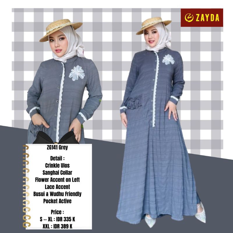 gamis daily wanita by zayda