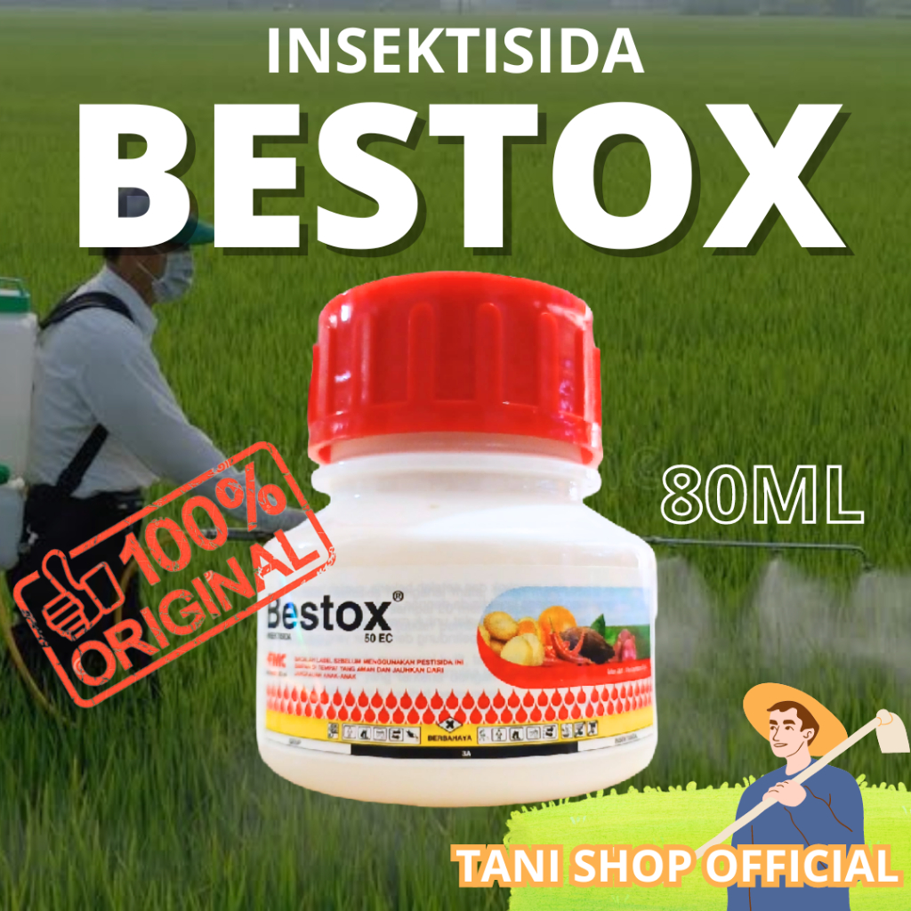 Insektisida Bestox 50 EC FMC 100ml - Efektif Lindungi Tanaman dari Ulat & Penggerek