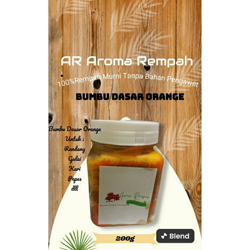 

AR Bumbu Dasar Orange 200 g