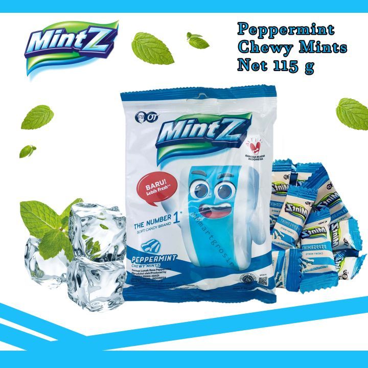 

Permen MINTZ Chewy Mint Lunak (isi 50 pcs)