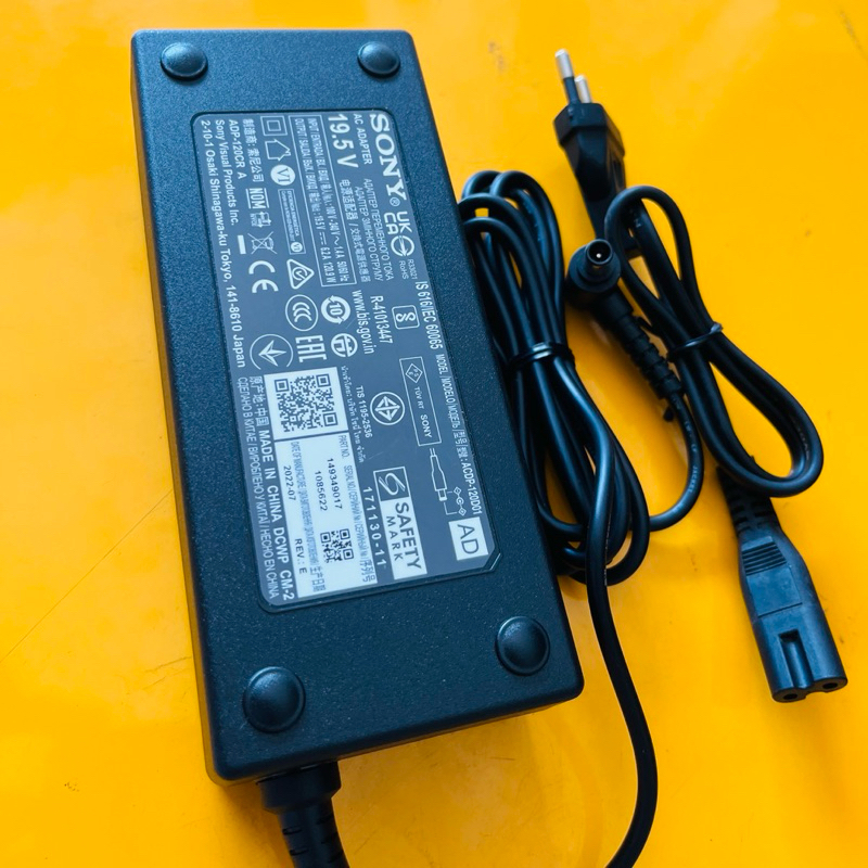 AC ADAPTER ADAPTOR TV SONY ORIGINAL 19.5V 6.2A MODEL ACDP-120D01