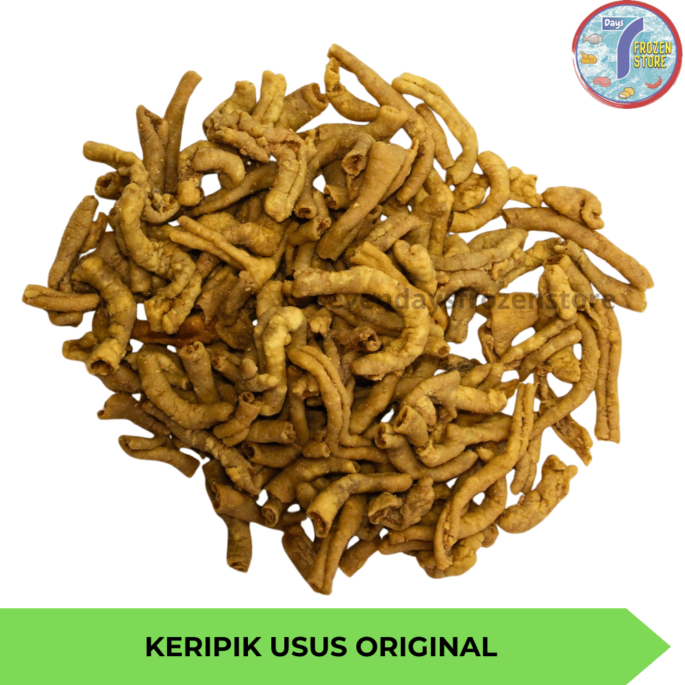 

Keripik Usus Pedas Original Crispy