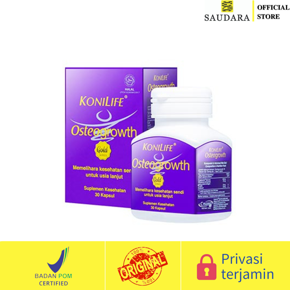 Konilife Osteogrowth Gold (30 Kapsul)