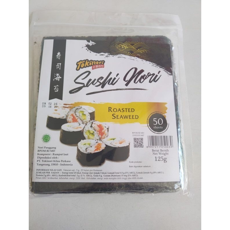 

Toki Nori Shushi Nori isi 50pcs