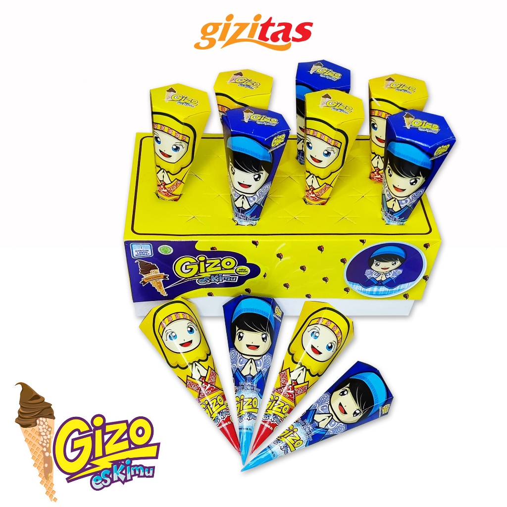 

Gizo Eskimu | Snack Ice Cream | Choco Mouse | Wafer Cone