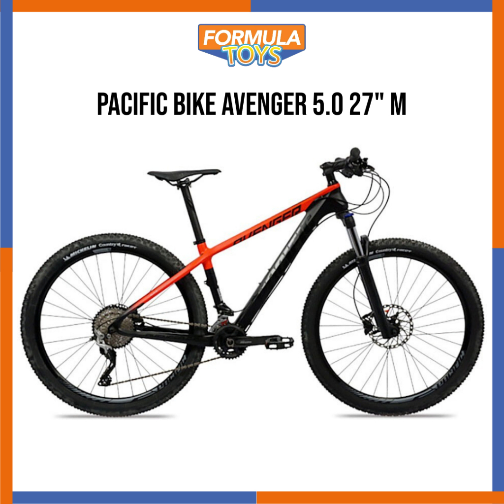SEPEDA GUNUNG / MTB PACIFIC BIKE AVENGER 5.0 27" M FRAME CARBON