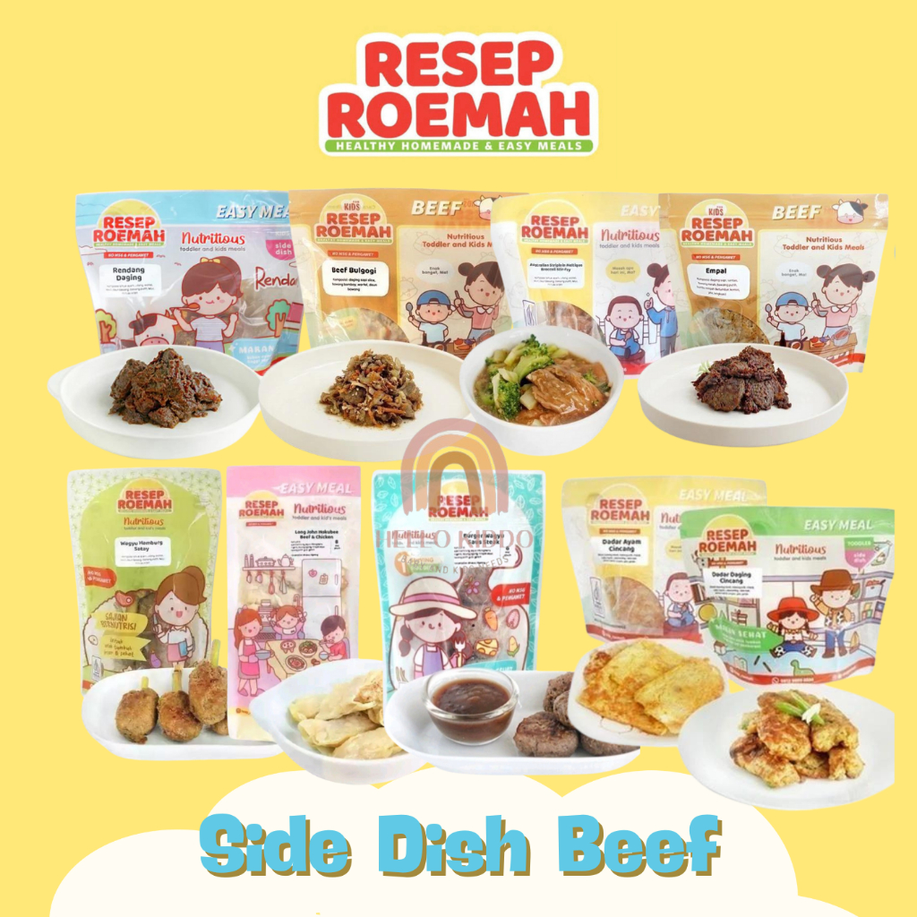 

RESEP ROEMAH FROZEN SIDE DISH BEEF SAPI / FROZEN FOOD ANAK