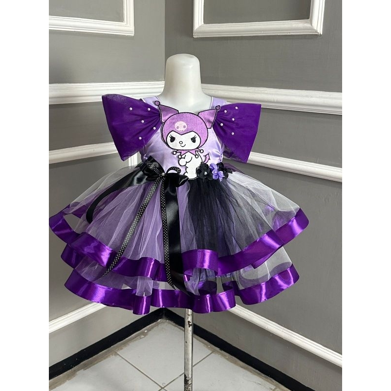 Dress pita kuromi gemas