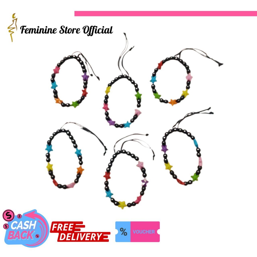 Gelang Manik Manik Bintang/Gelang Anak LUCU