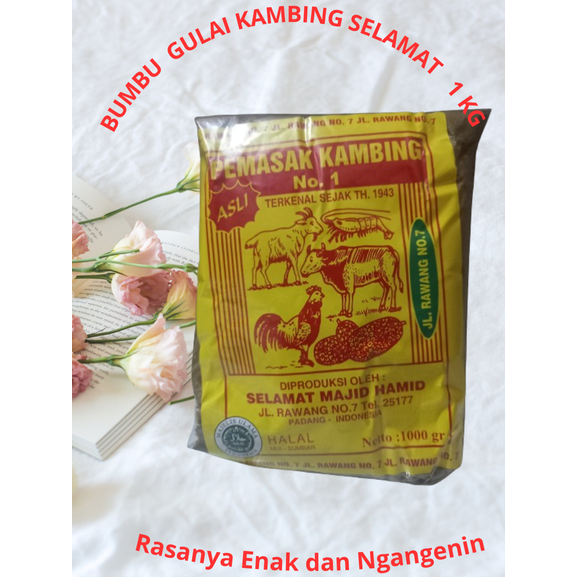 

Bumbu Masak Pemasak Kambing No.1 Khas Padang 1 Kg