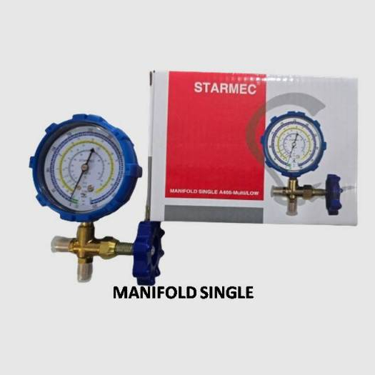 MANIFOLD SINGLE BUAT PENGISIAN FREON AC