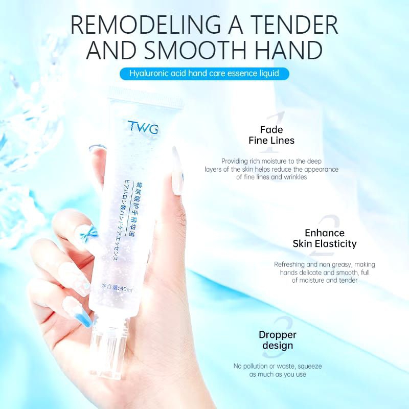 TWG Serum Tangan Hyaluronic Acid /Serum Perawatan Tangan/ Krim Pemutih Tangan/ Pelembab Kulit Tangan