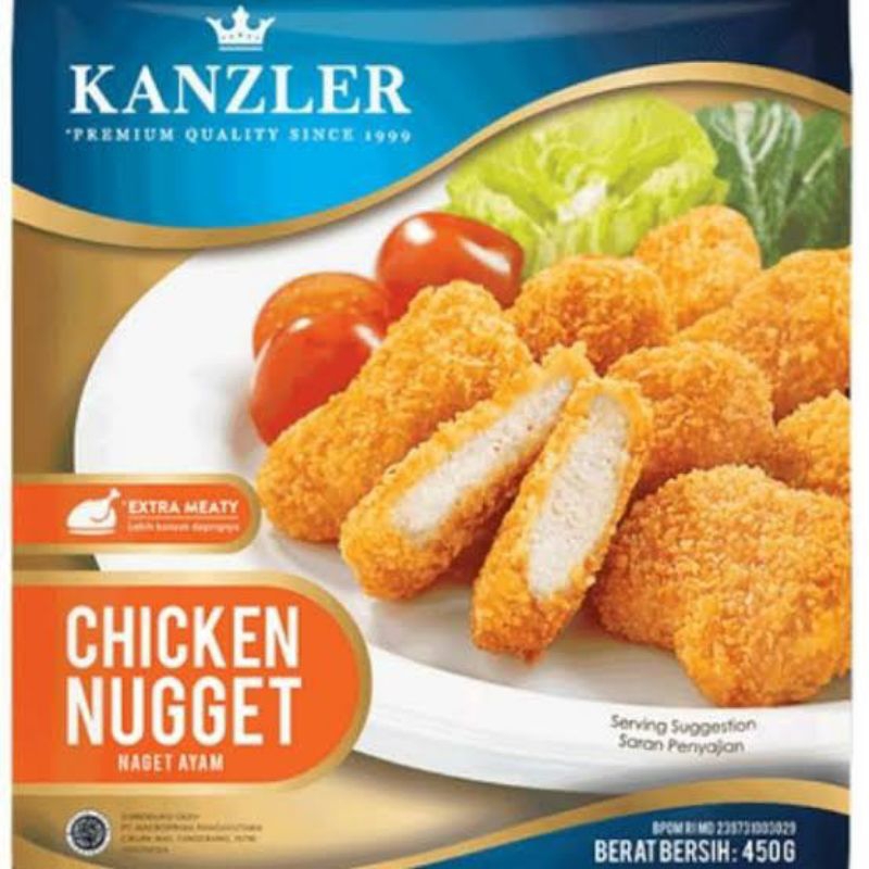 

KANZLER PREMIUM CHICKEN NUGGET 450gr