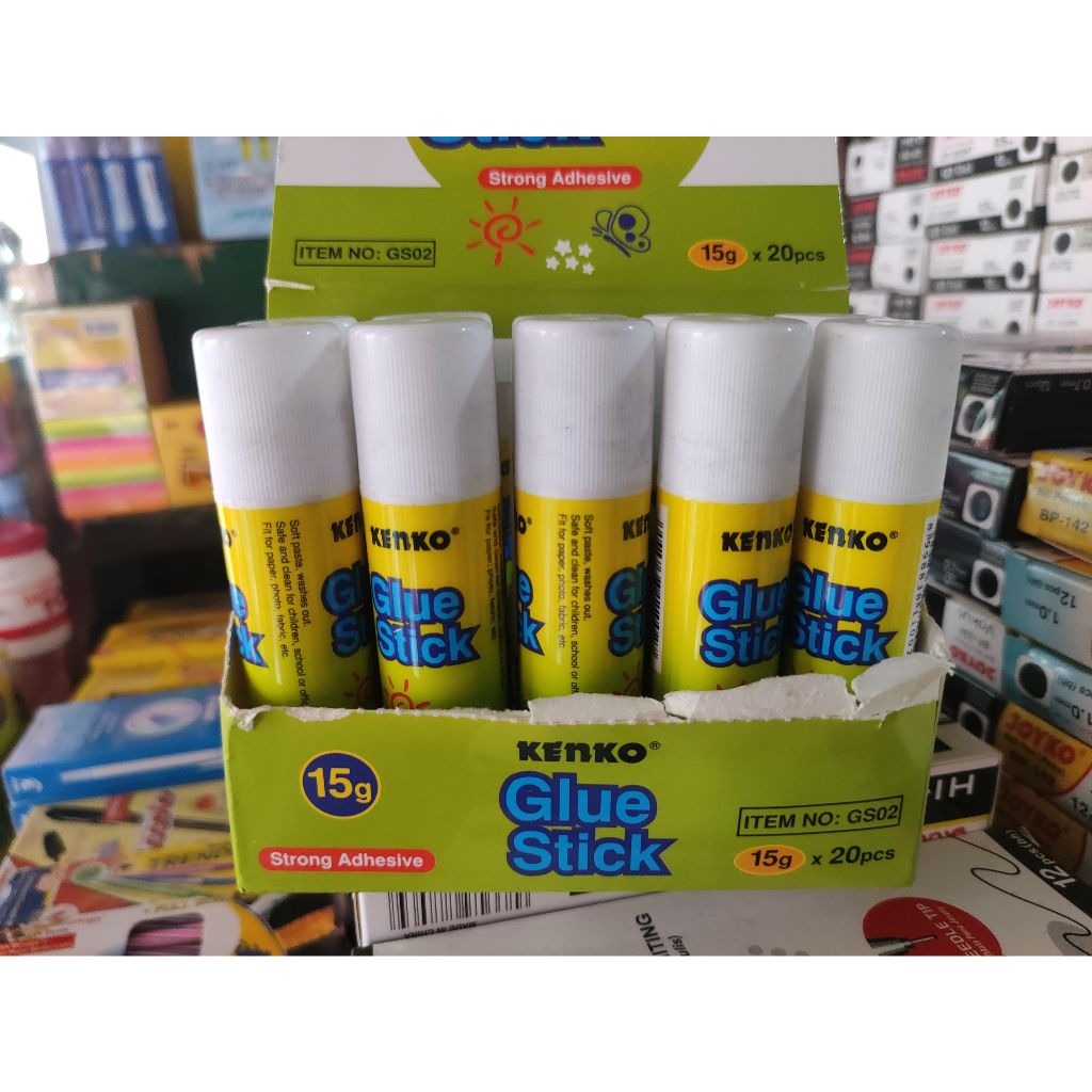 

Glue Stick Kenko 15 gram ( Sedang ) / Lem Kertas Kenko 15 gram