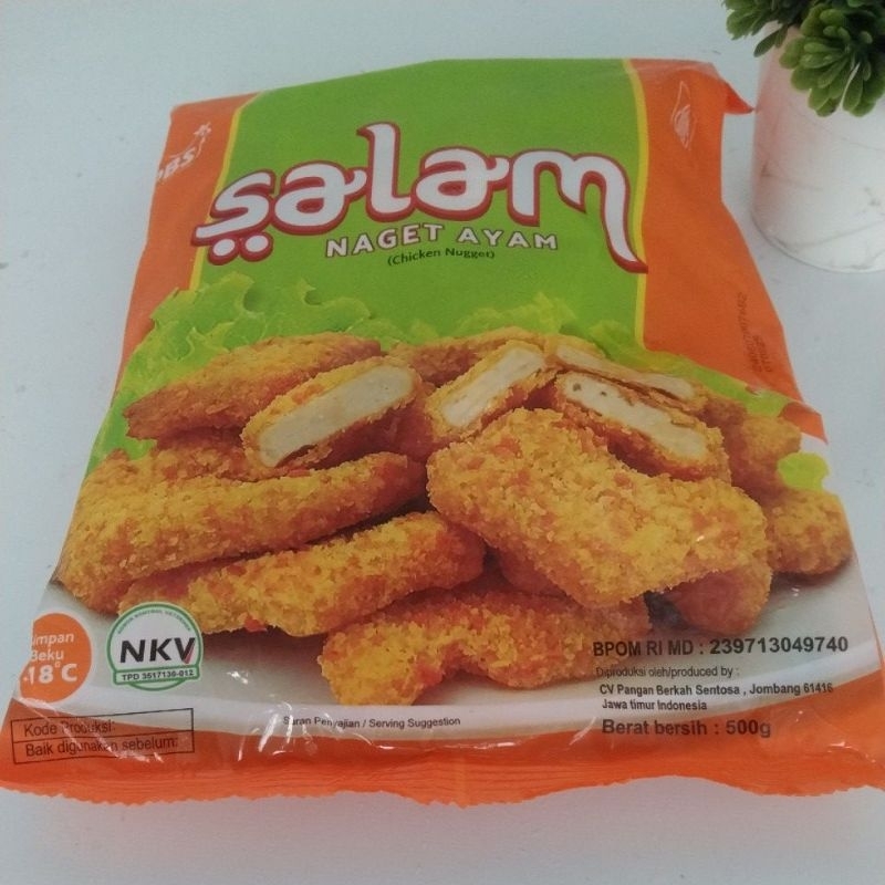 

salam naget ayam (chiken nugget ) 500 gr