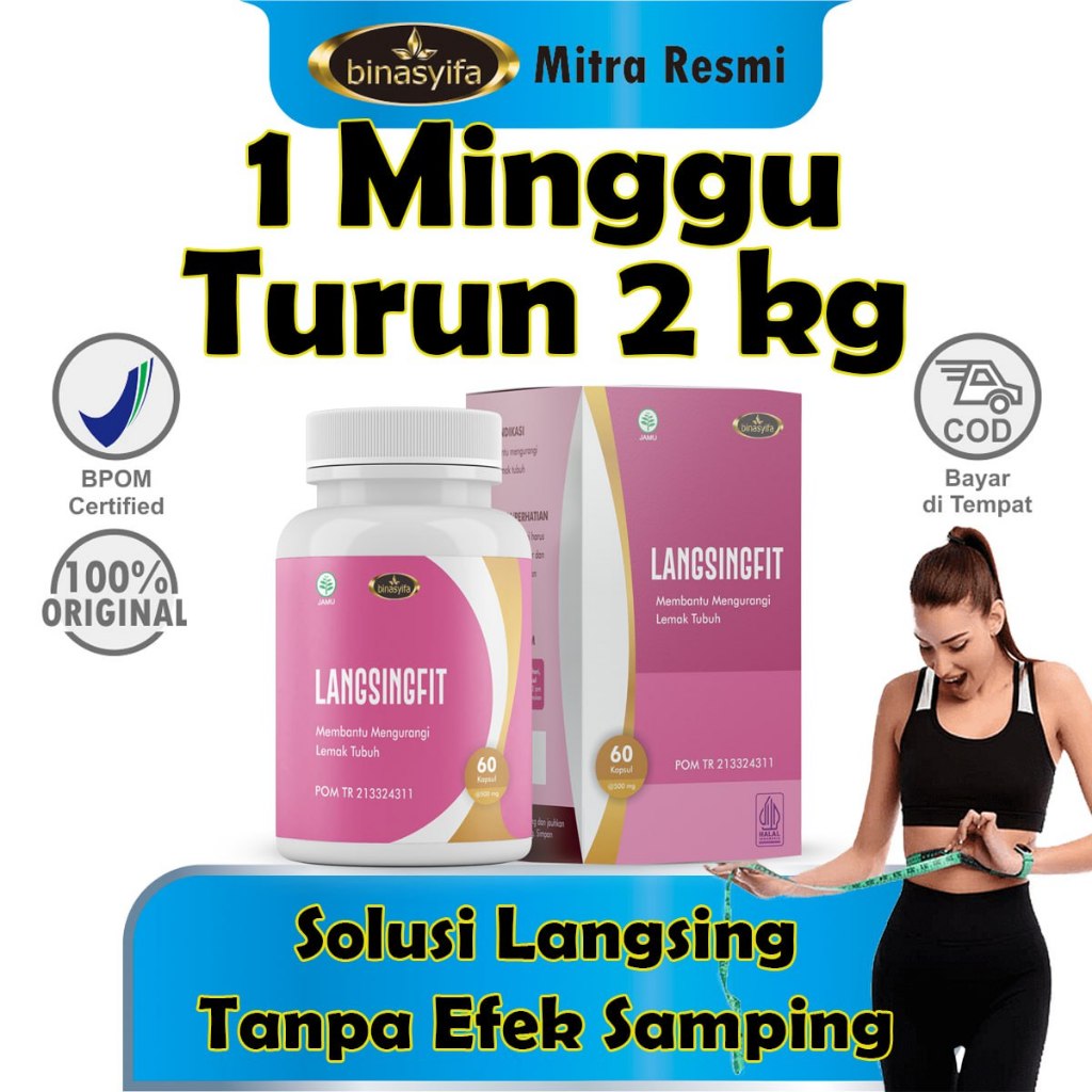 Obat Diet Ampuh Dalam 1 bulan 2-8 kg BPOM TANPA EFEK SAMPING Obat Dokter pelangsing Penurun berat ba