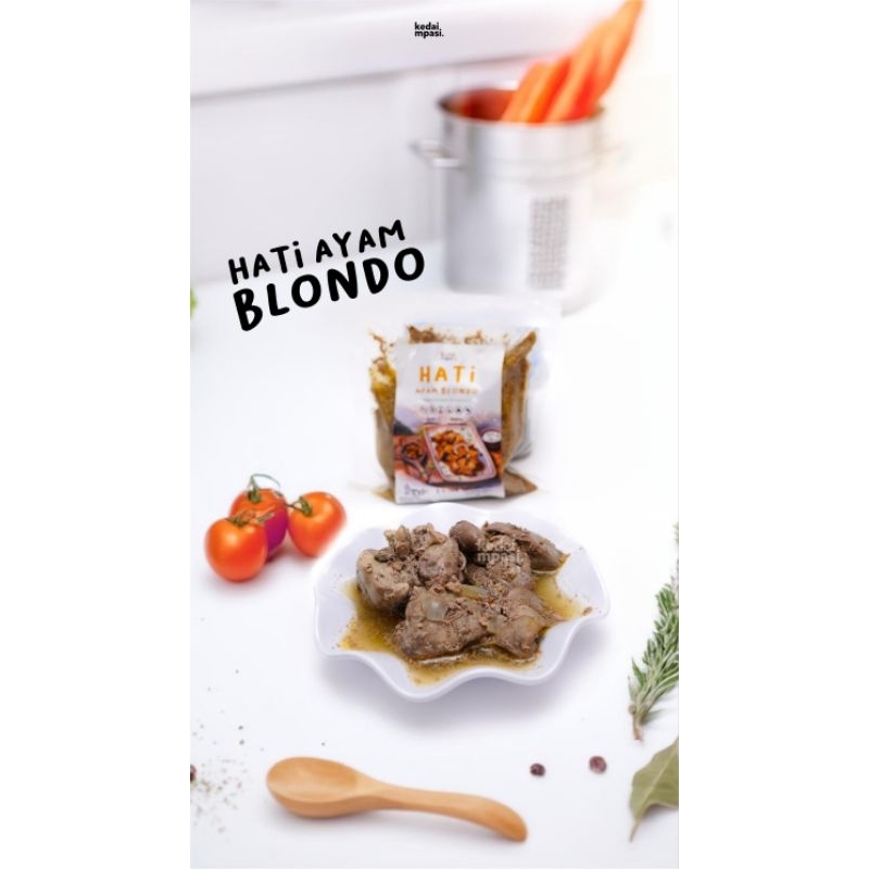 

Hati Ayam Organik Blondo - Kedai MPASI