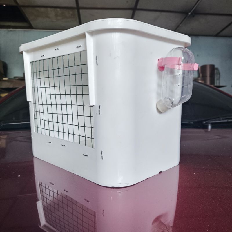 KANDANG BOX MODIF UNTUK HAMSTER, GERBIL, LANDAK MINI, REPTIL, DLL | UKURAN 8 LITER