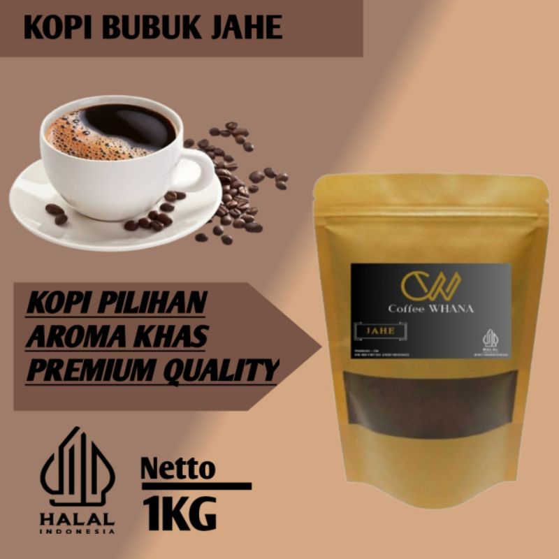 

Kopi Bubuk jahe 1kg, special jahe mantap terlaris dan berkualitas_coffe whana