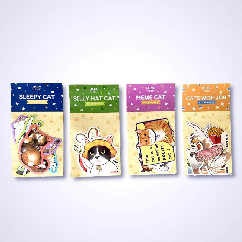 

Sticker Set Kucing Maghfirare | Stiker Mengfirare Cat Cute Lucu