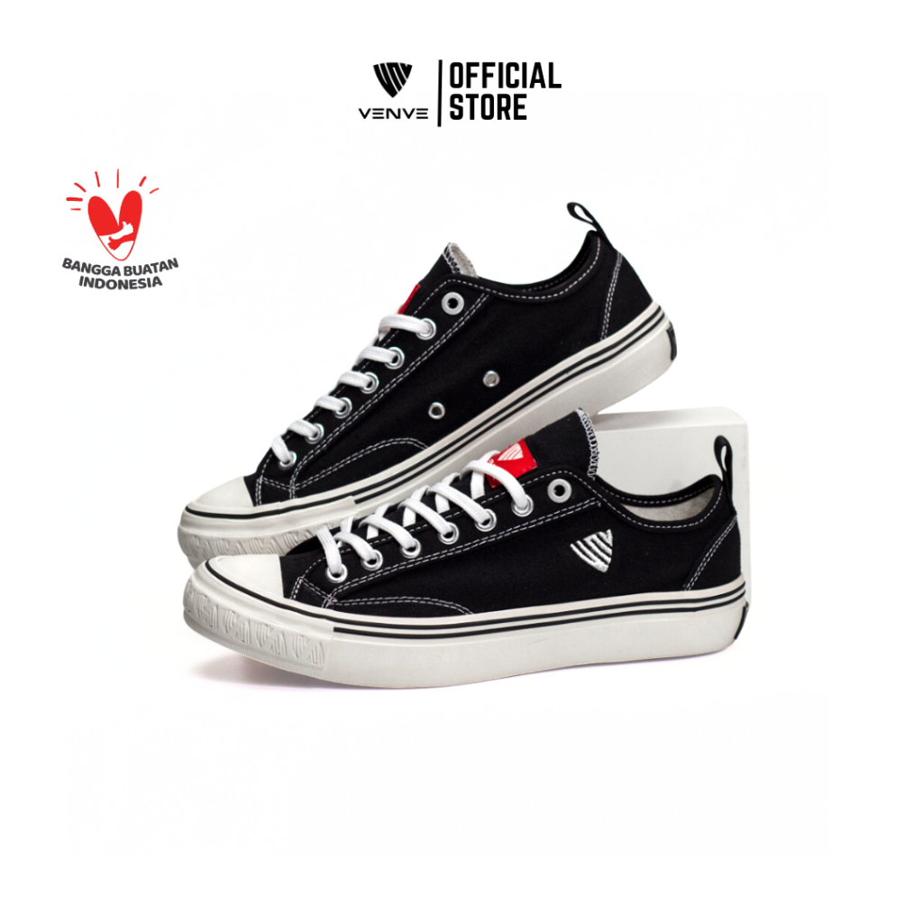 KUALITAS SUPER VENVE - Delex Low Logo Bordir Sepatu Sneakers Casual Pria Wanita Sepatu Original