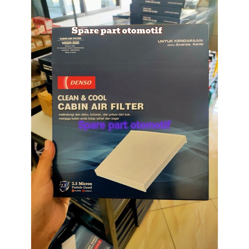 Cabin Air Filter CAF Denso Avanza / xenia 2003 FILTER AC DENSO AVANZA XENIA 2012-2021 (145520-4010)