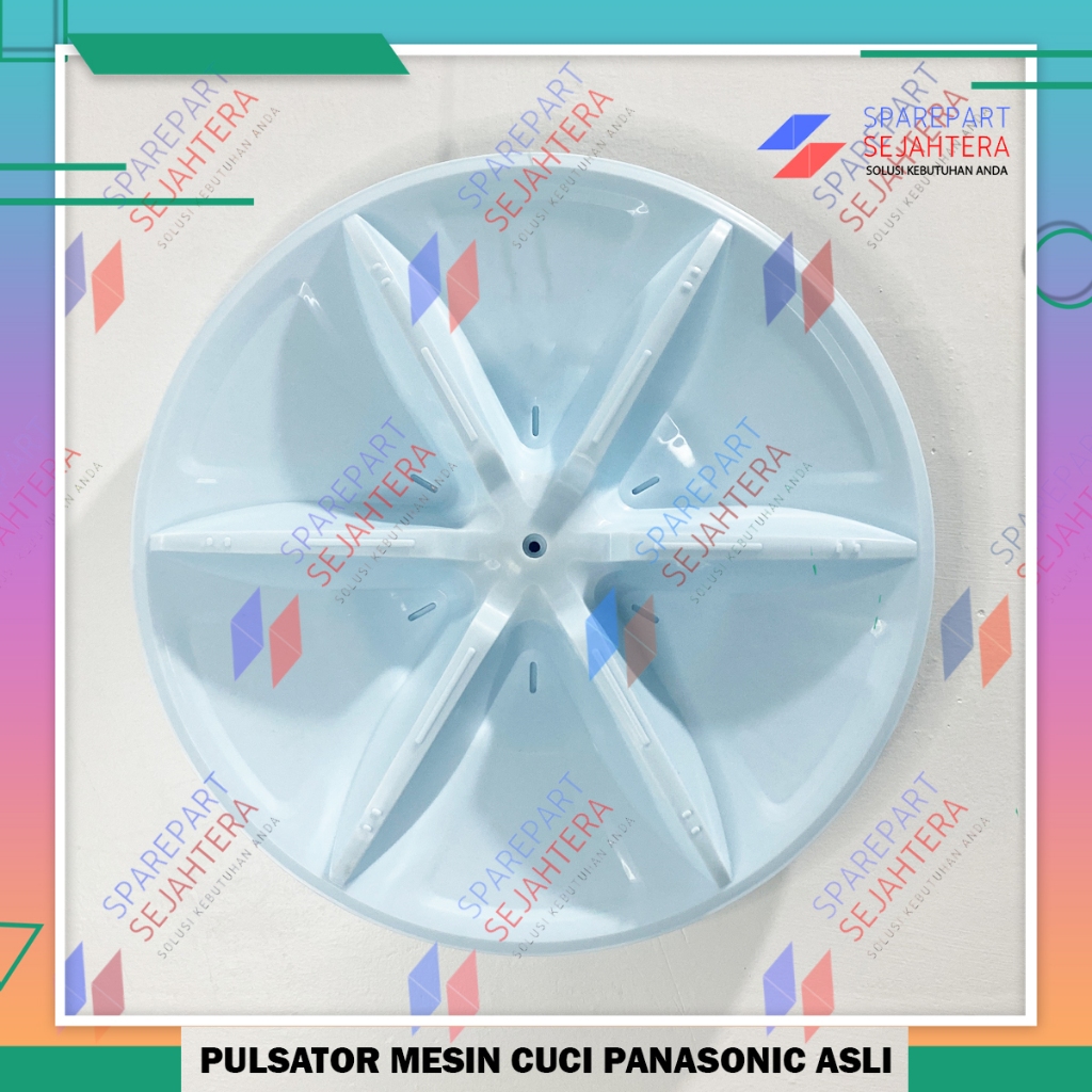PULSATOR MESIN CUCI PANASONIC NA-W100 NA-W120 NA-W140 41 CM 2 TABUNG GIGI 11Z ASLI ORIGINAL 10 12 14