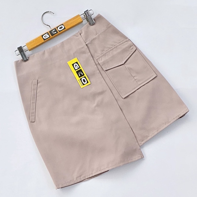 Barang Pilihan Rok Celana Pendek Cargo WanitaCelana Rok Pendek Cargo Wanita