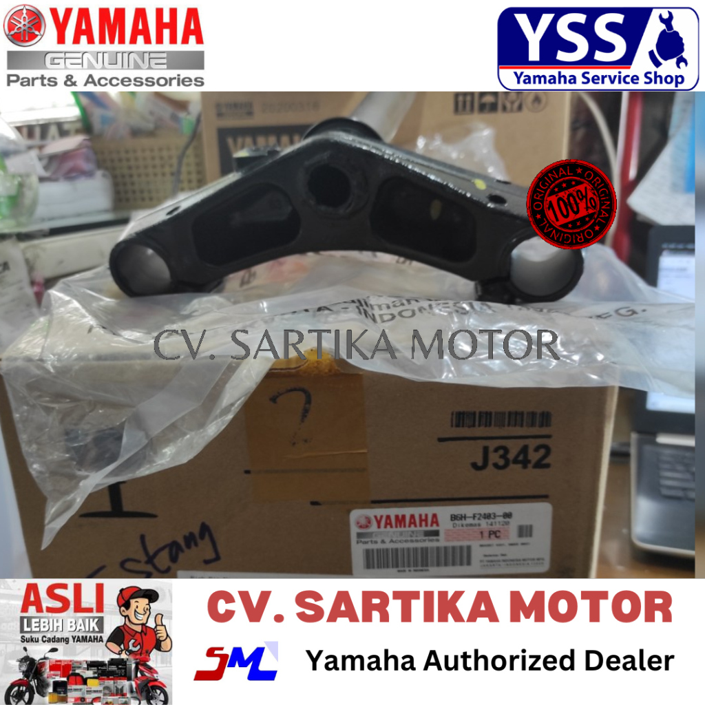 SEGITIGA BAWAH NEW NMAX 2020 / BRACKET ASSY., UNDER (B6H1) / B6H-F2403-00