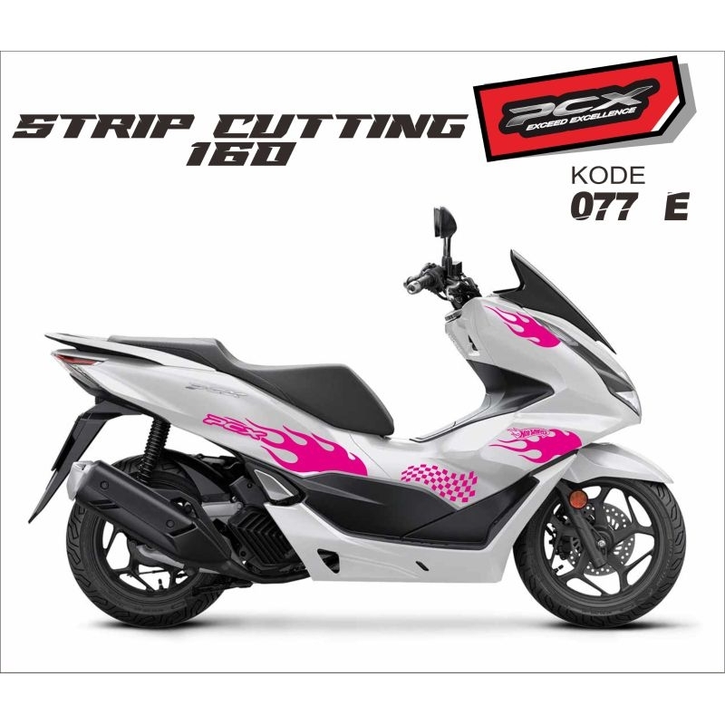 (BISA COD) STIKER STRIPING CUTING PCX 160 2022-2023