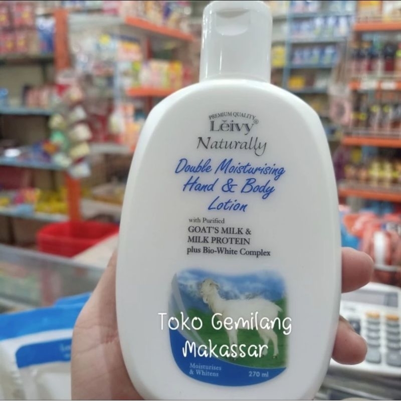 Hand Body Leivy Lotion Goats Milk