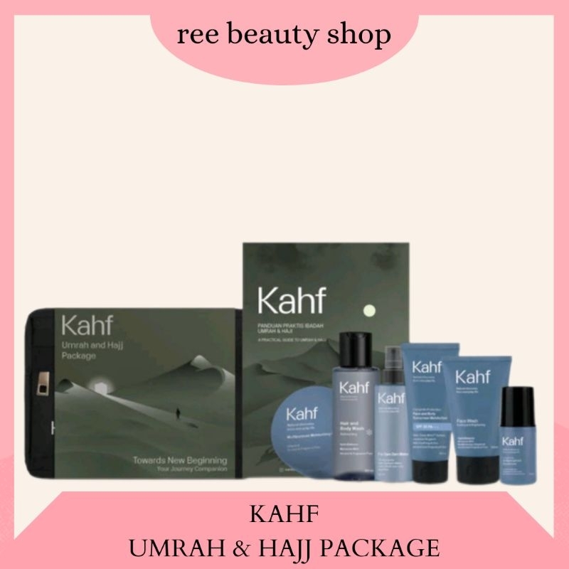 KAHF Umrah and Hajj Package | Kahf Paket Haji dan Umrah Skincare Pria