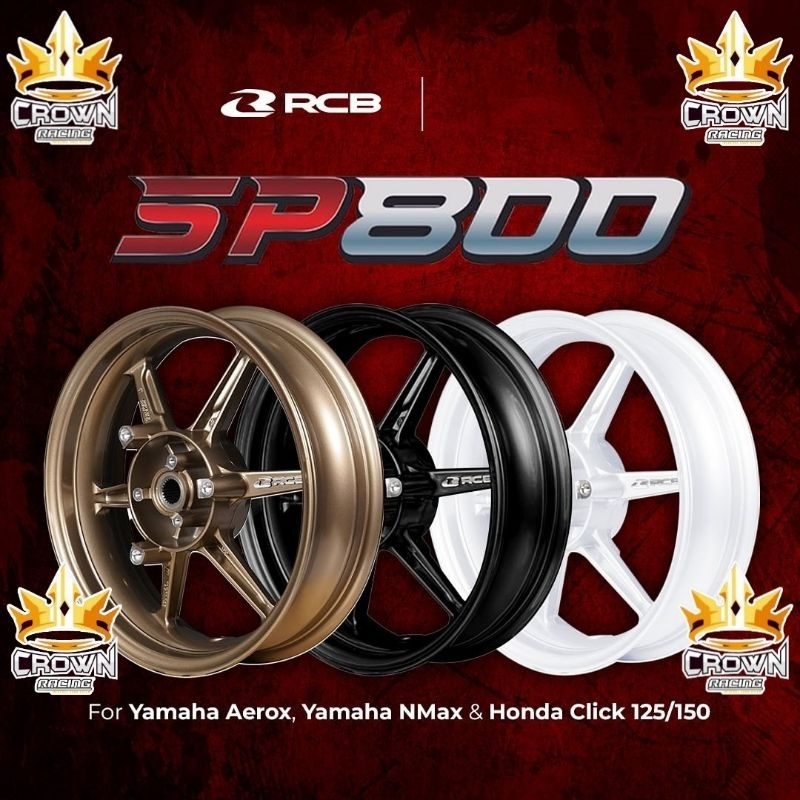 Velg RCB SP800 Ring 13 Yamaha All New Nmax 155 / Nmax 155 Neo Turbo / Nmax 155 Old