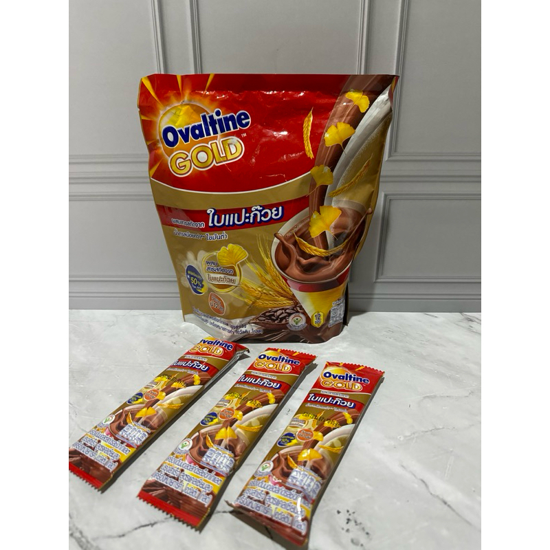 

[ Ecer 1pc] Ovaltine Gold Thailand 360gr isi 12