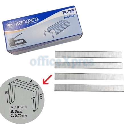 

Isi Stapler Tembak TR138 Isi Staples Tacker Kangaro