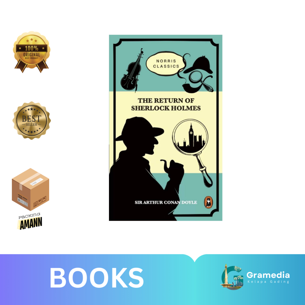 Gramedia MKG - Buku Import - The Return of Sherlock Holmes - Sir Arthur Conan Doyle