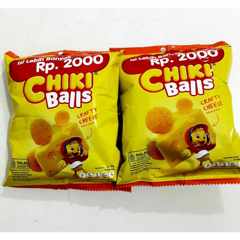 

Chiki Balls Keju 16 Gr - Per Pcs