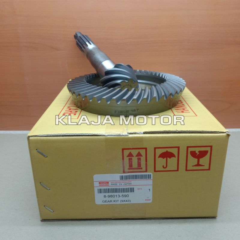 GEAR SET ISUZU TRAGA 9X43 GIGI GARDAN ISUZU TRAGA 9x43