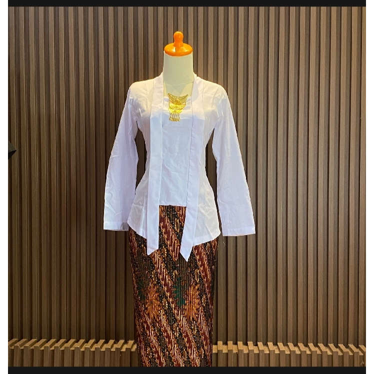 Promo kebaya kutu baru polos / kebaya remaja / kebaya ibu-ibu / kebaya nenek/ kebaya moderen / baju 