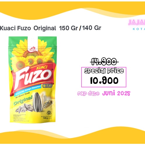 

PANAS Dua Kelinci Kuaci FUZO Original 15 gram 14 gram