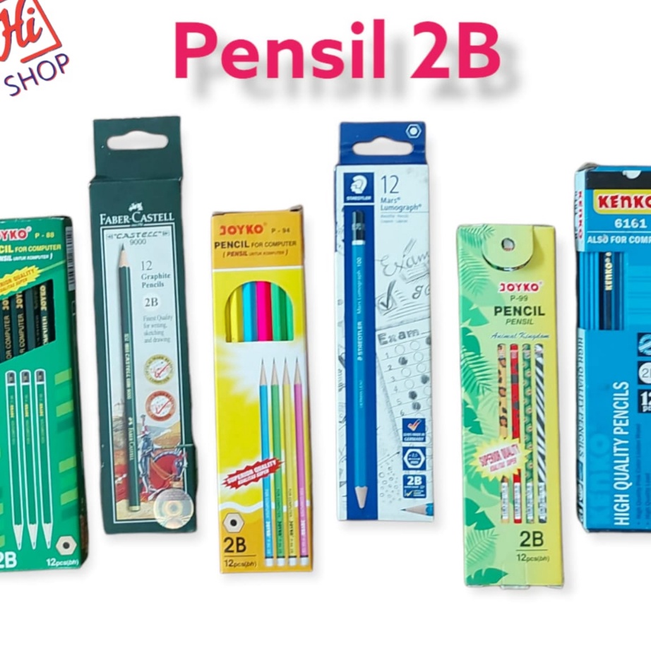 

Back to School 12pc Pensil 2B Grosir