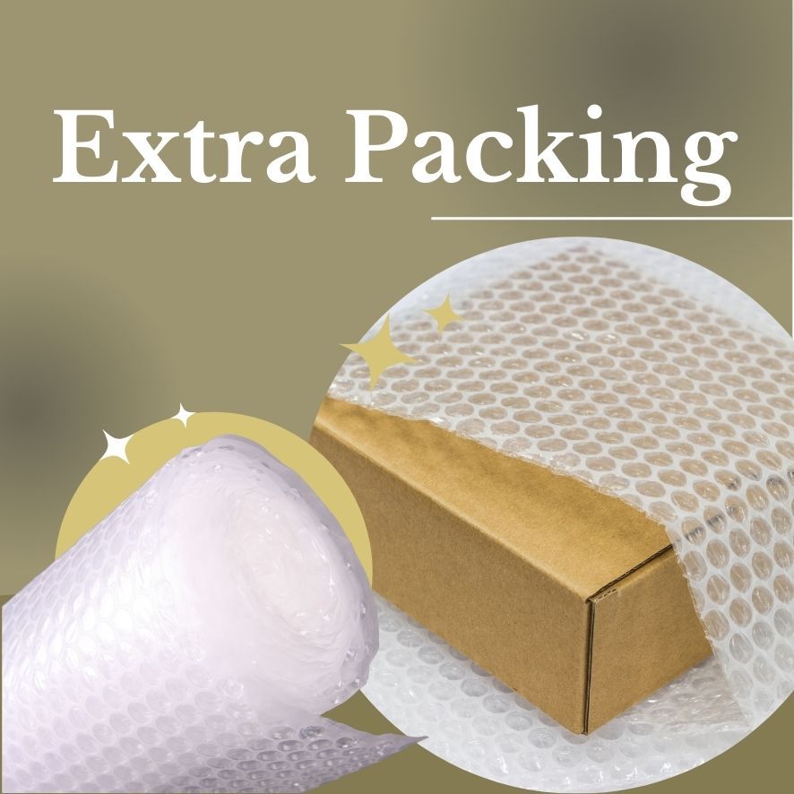

Extra Packing Bubble Wrap & Dus