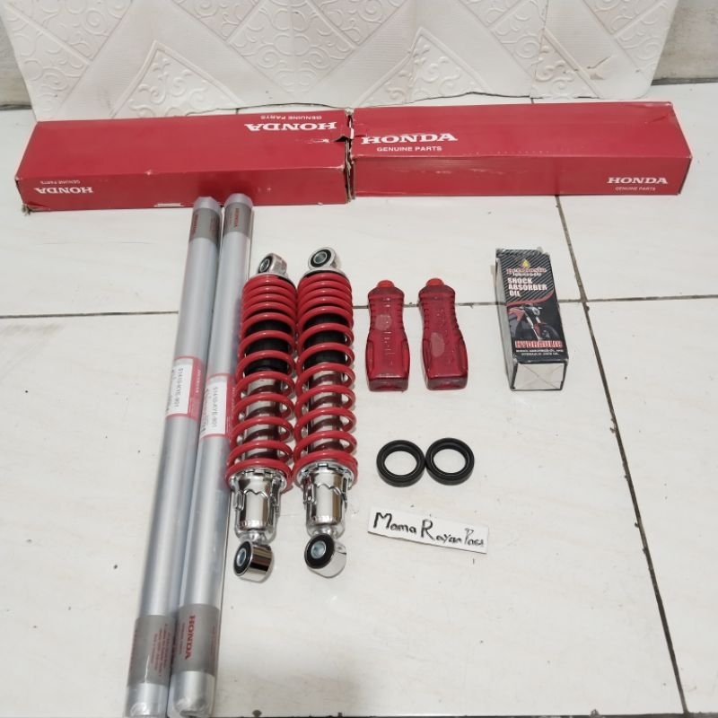 As Shock Depan Belakang Verza 150 Verza Verza Pipa Shock+Shock Breaker Belakang+Sil Shock Oli Shock 