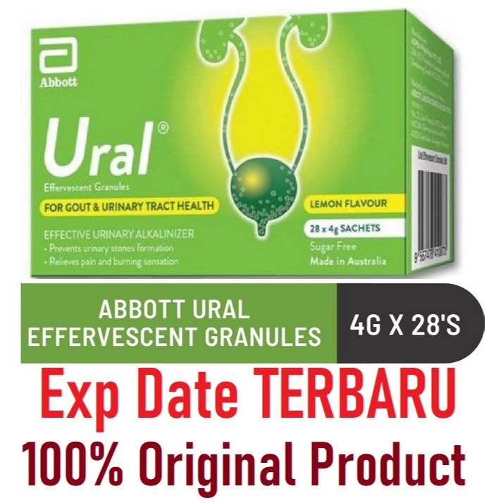 Ural Effervescent Granules 28 sachet Lemon