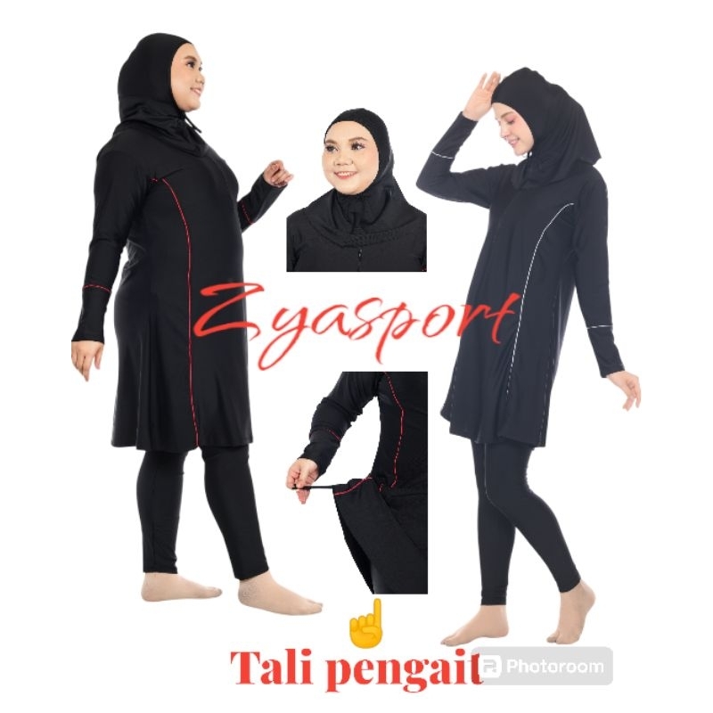 Baju Renang Muslimah Model tunik/blouse Remaja Dewasa dan Jumbo