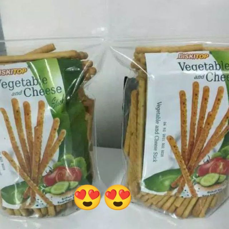 

Biskuit vegetable and cheese biskitop stick sayur 250gr